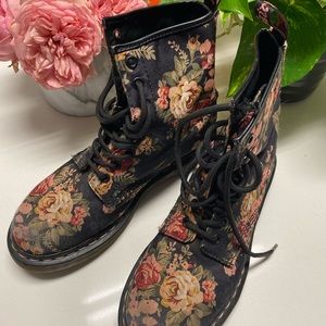 Floral Dr. Martens